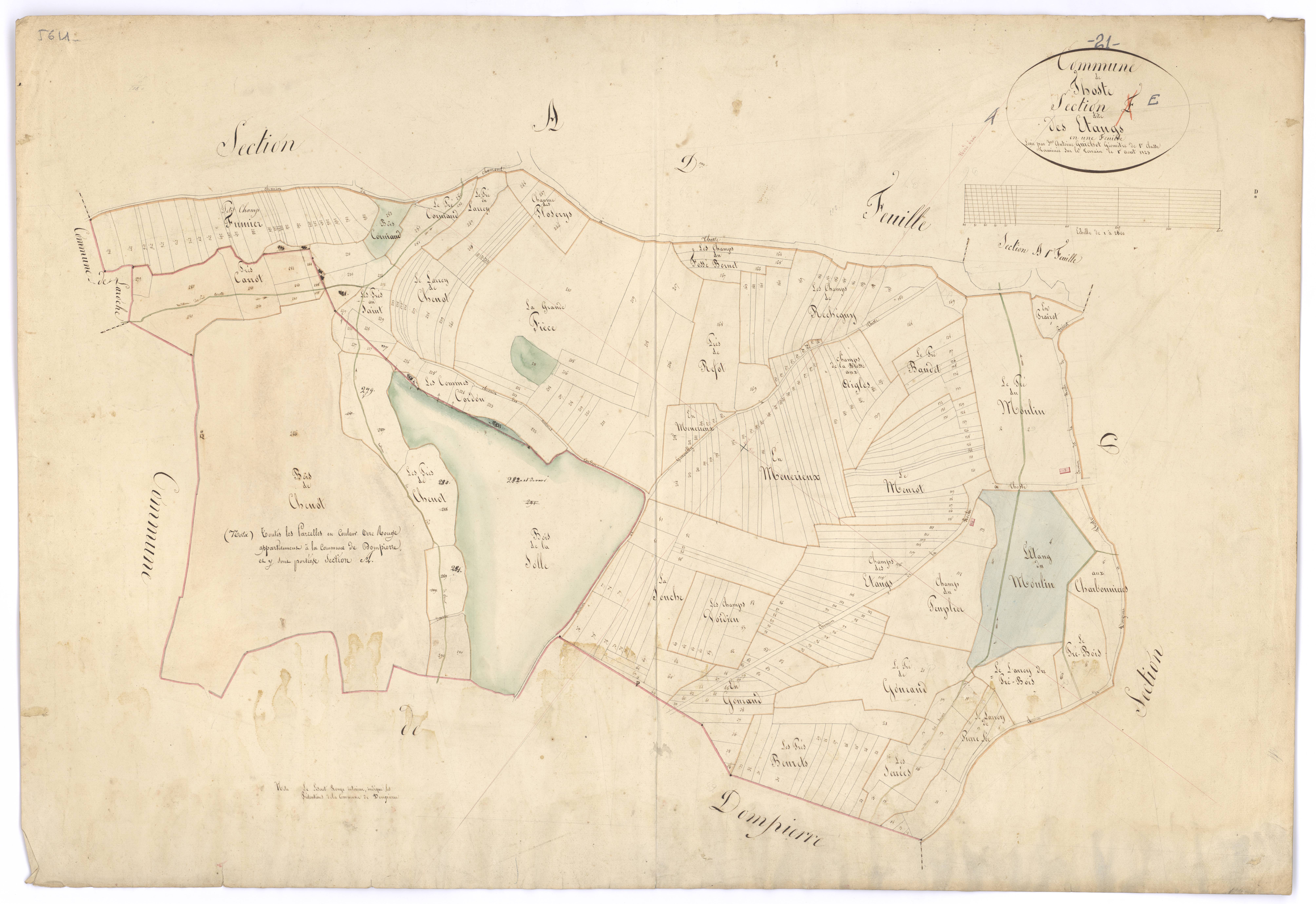 Thoste - Section E - 3 P PLAN 635/7