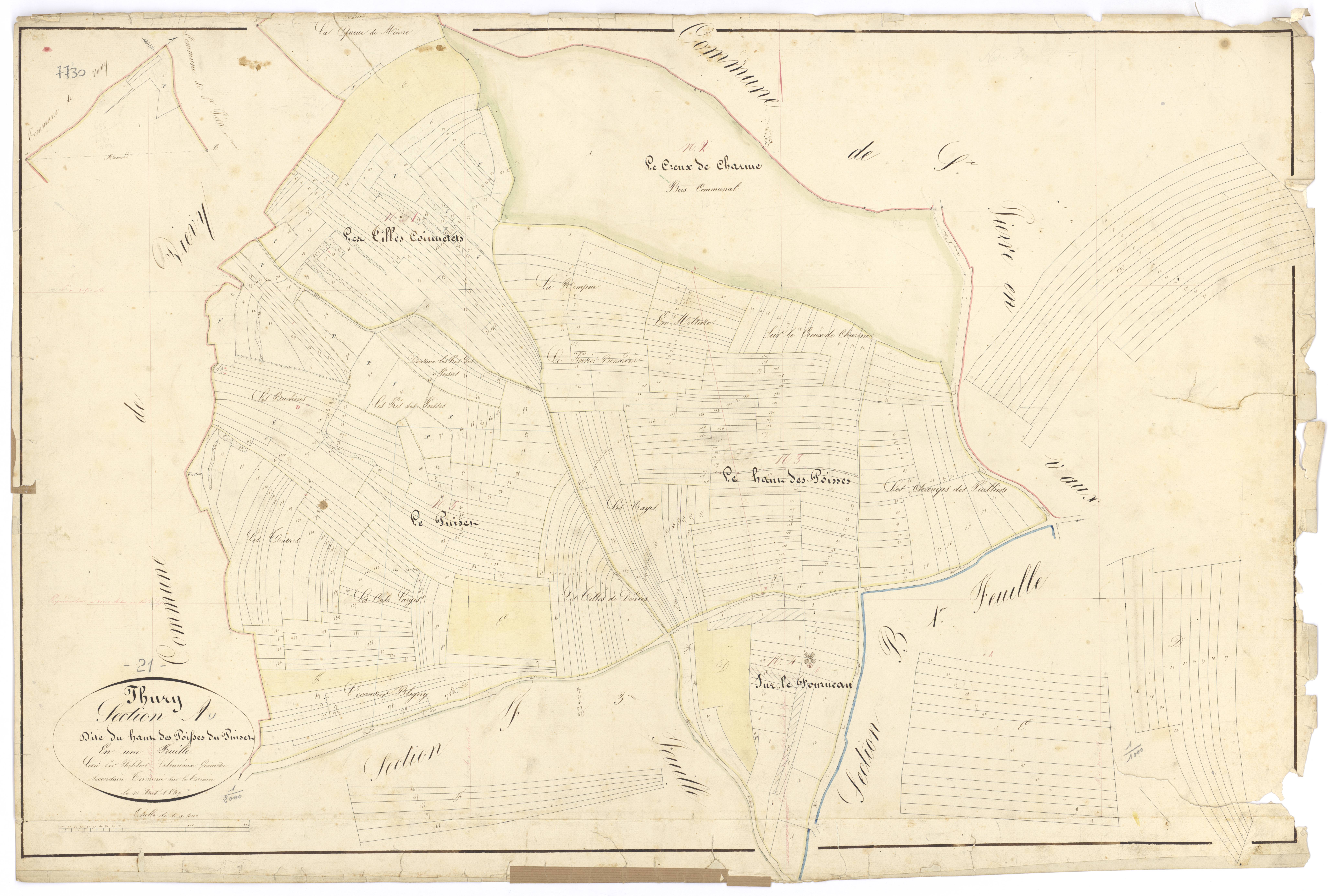 Thury - Section A - 3 P PLAN 636/3