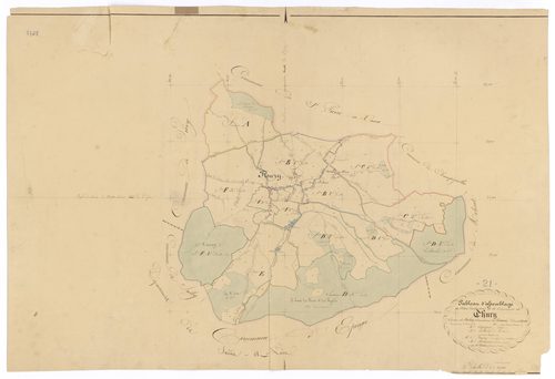 Thury - Tableau d'assemblage - 3 P PLAN 636/1