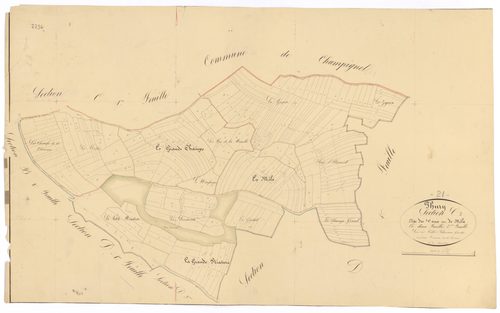 Thury - Section C2 - 3 P PLAN 636/9