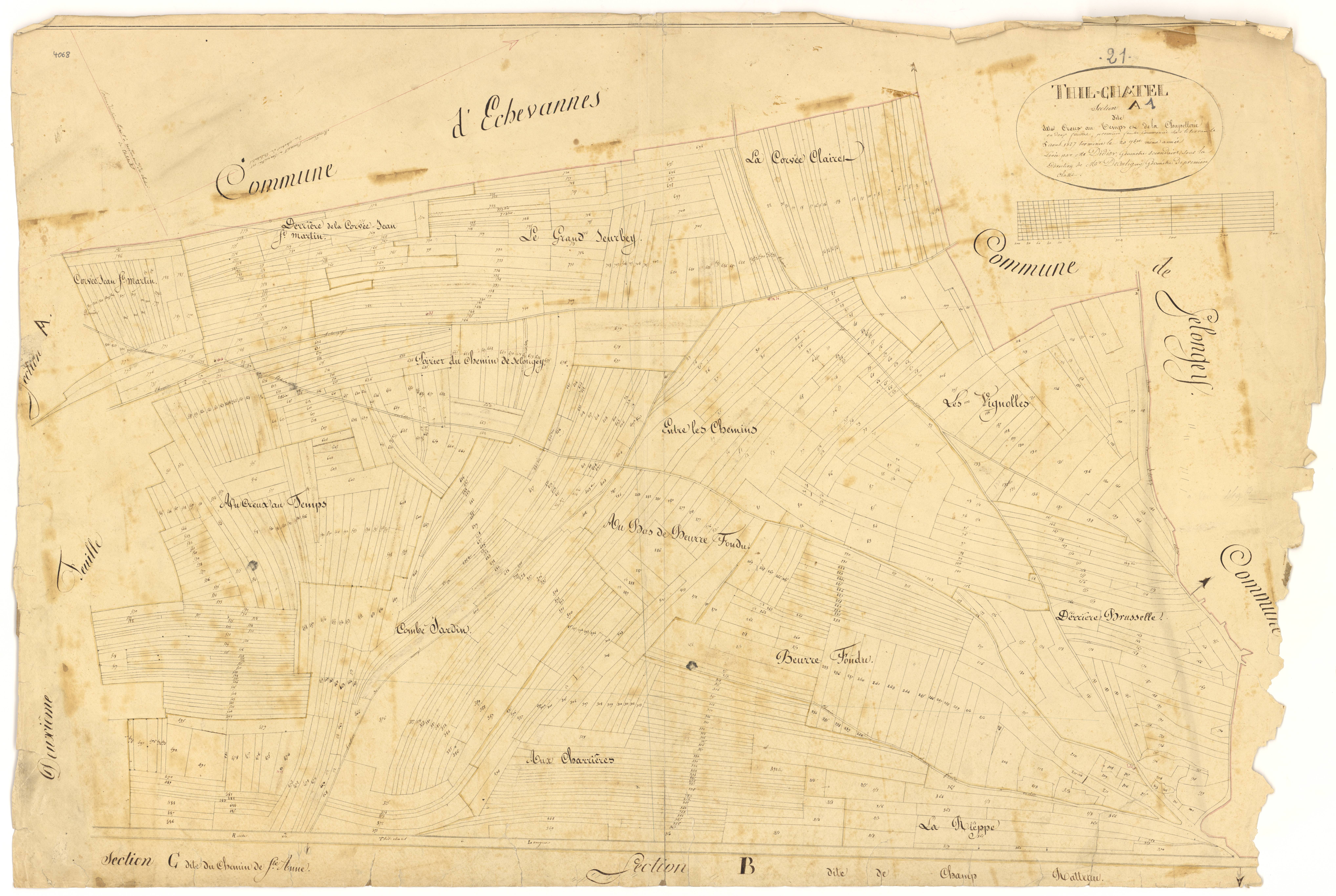 Til-Châtel - Section A1 - 3 P PLAN 638/2