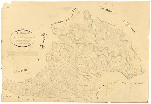 Til-Châtel - Section L - 3 P PLAN 638/14