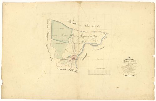 Tillenay - Tableau d'assemblage - 3 P PLAN 639/1