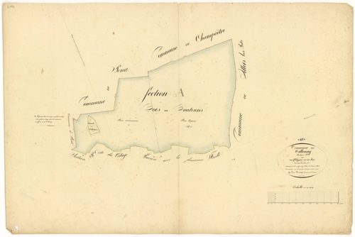 Tillenay - Section A1 - 3 P PLAN 639/2