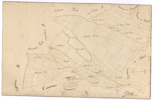 Torcy-et-Pouligny - Section A3 - 3 P PLAN 640/4