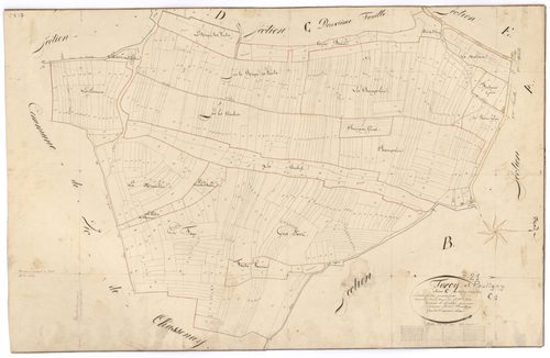 Torcy-et-Pouligny - Section C1 - 3 P PLAN 640/6