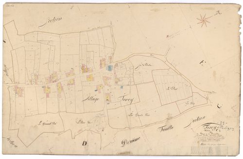 Torcy-et-Pouligny - Section C3 - 3 P PLAN 640/8