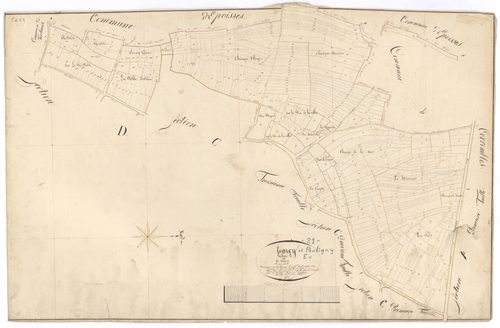 Torcy-et-Pouligny - Section E - 3 P PLAN 640/10