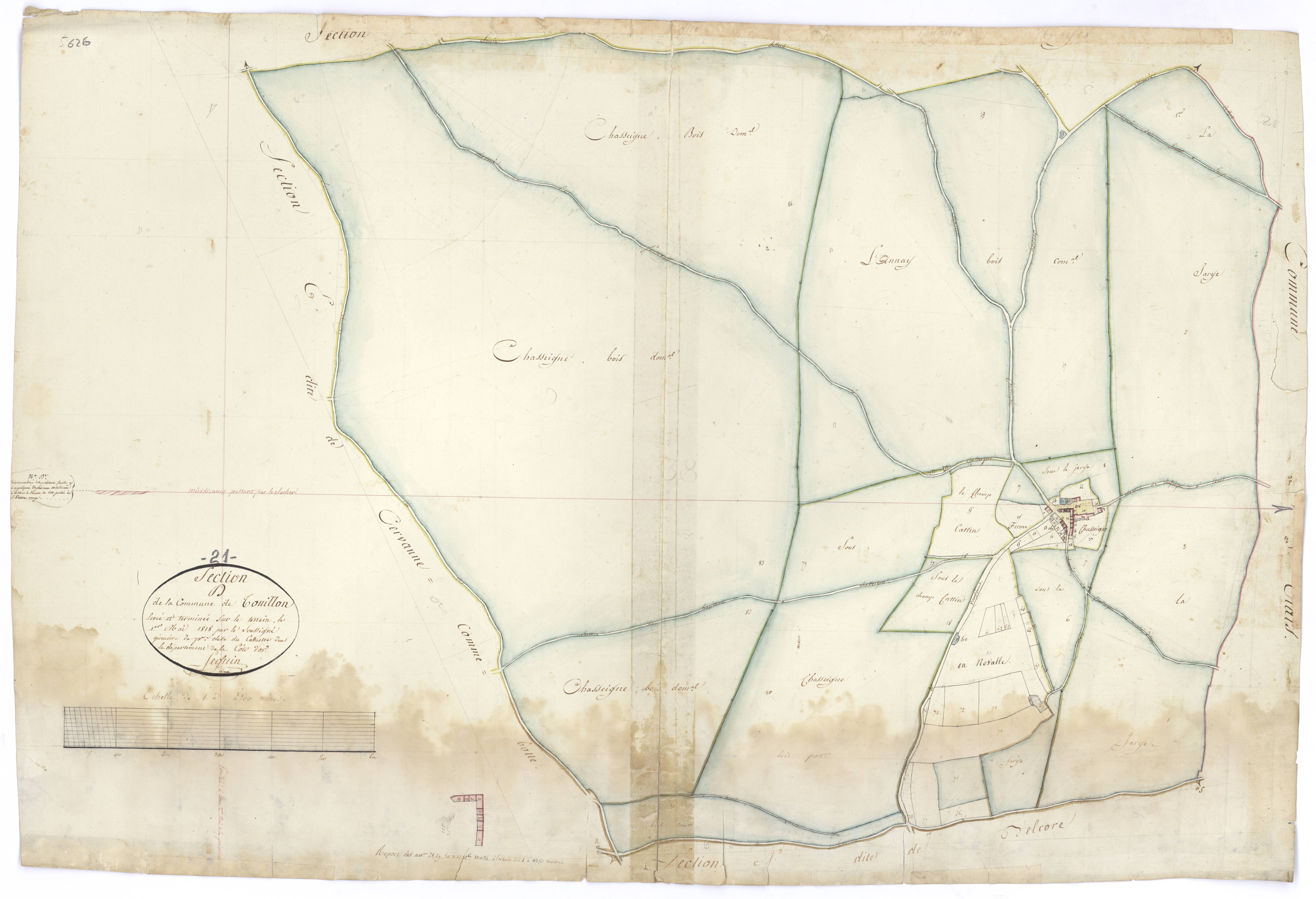 Touillon - Section D - 3 P PLAN 641/5