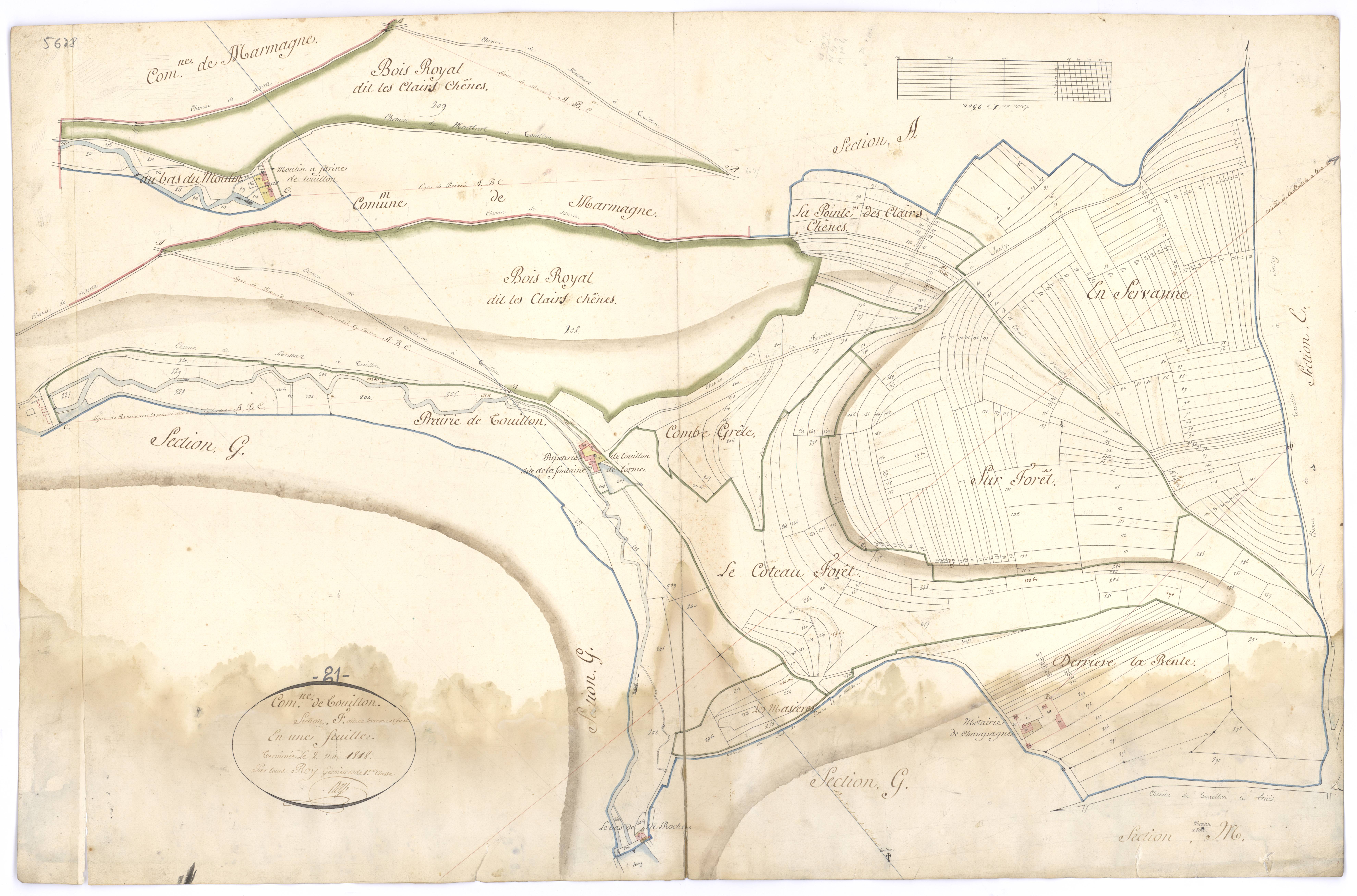 Touillon - Section F - 3 P PLAN 641/7