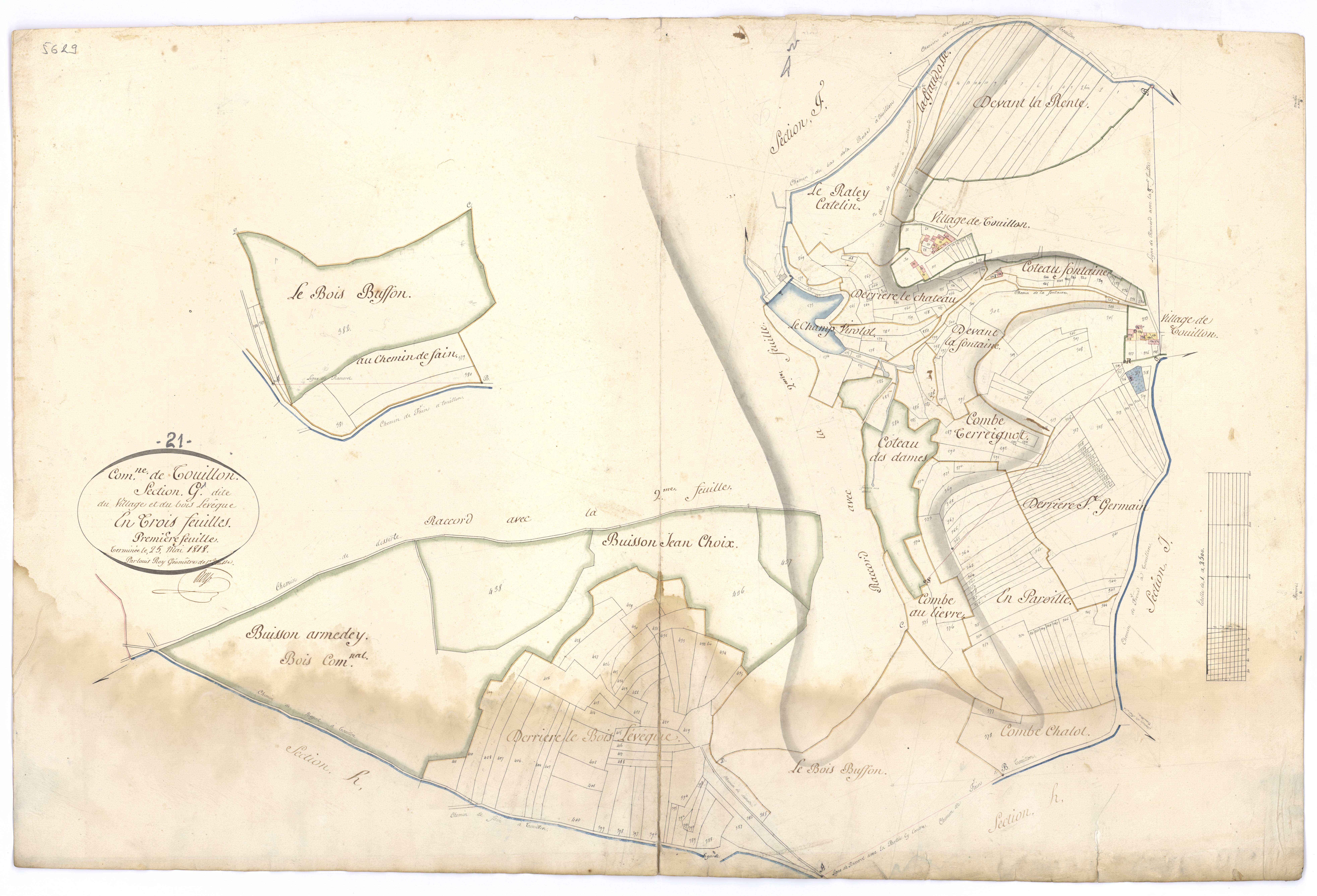 Touillon - Section G1 - 3 P PLAN 641/8
