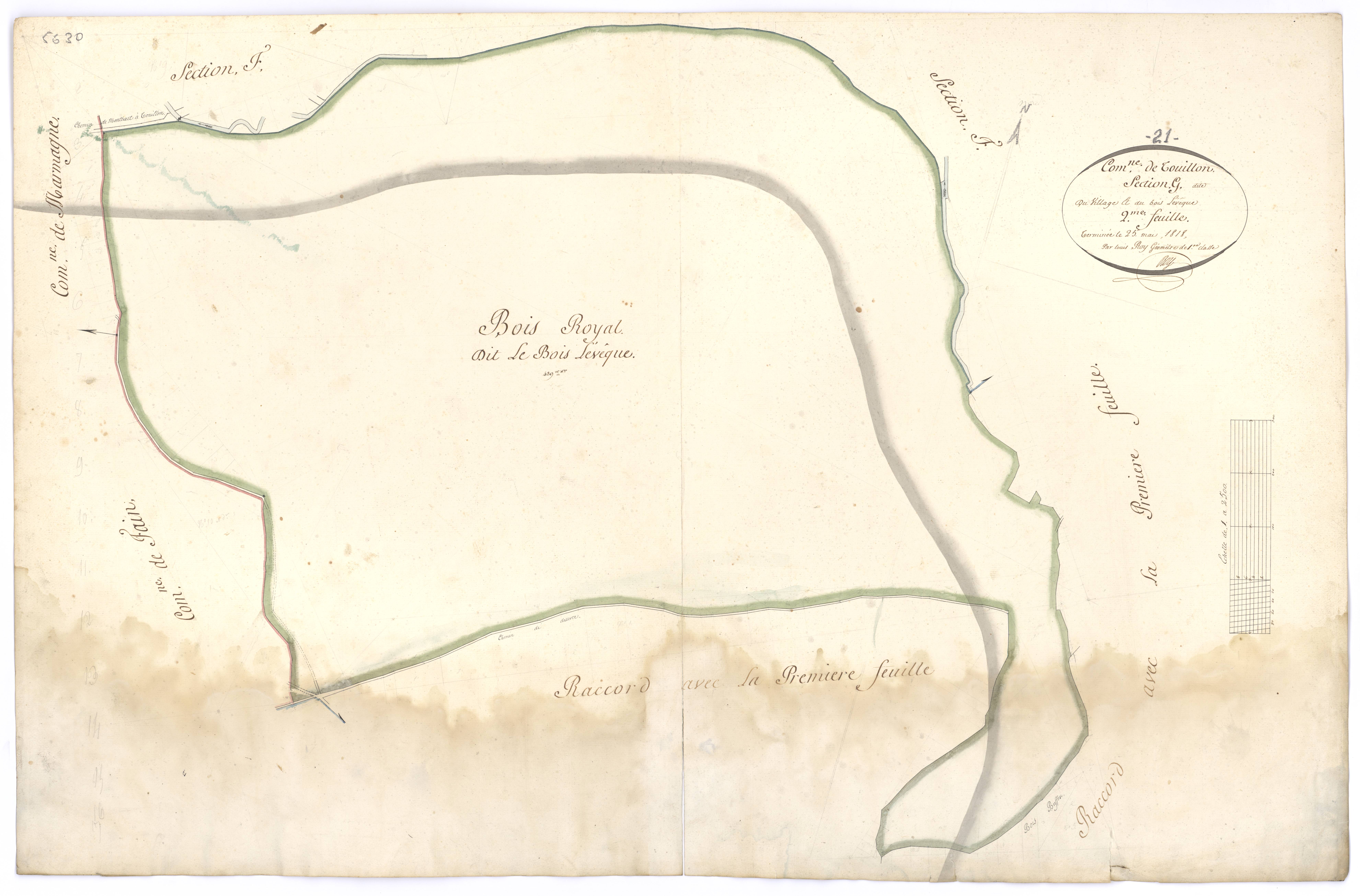 Touillon - Section G2 - 3 P PLAN 641/9