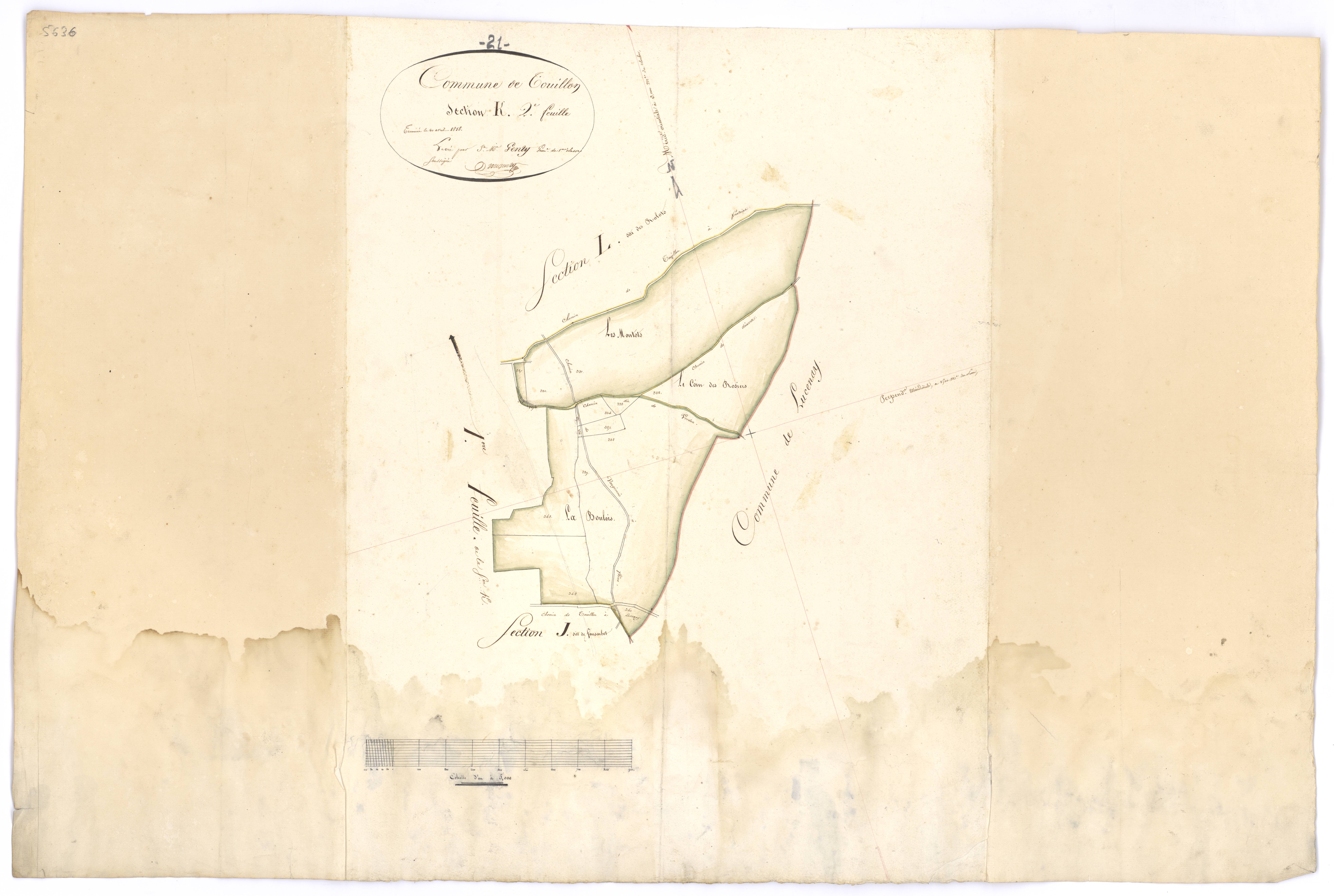 Touillon - Section K2 - 3 P PLAN 641/15