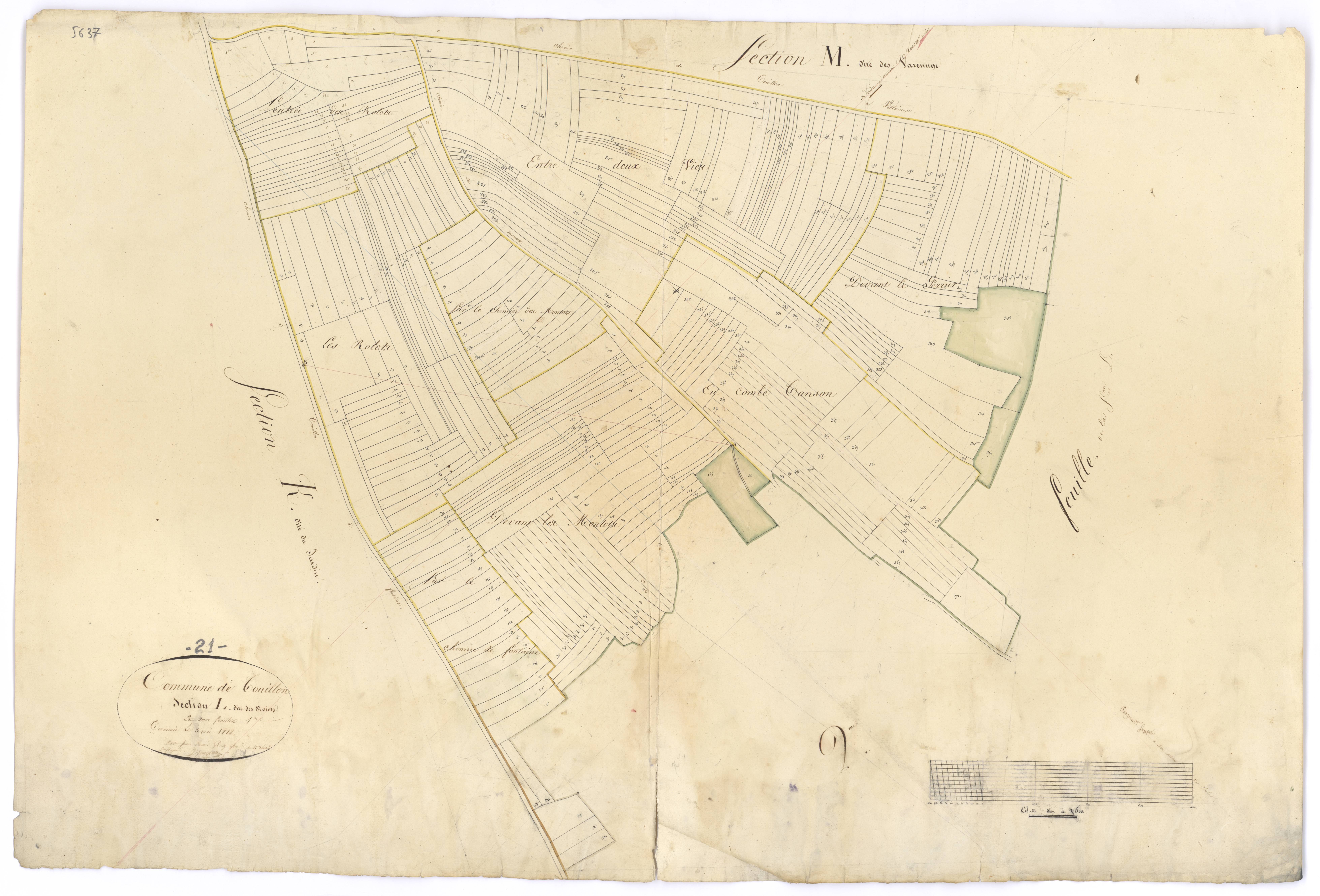 Touillon - Section L1 - 3 P PLAN 641/16