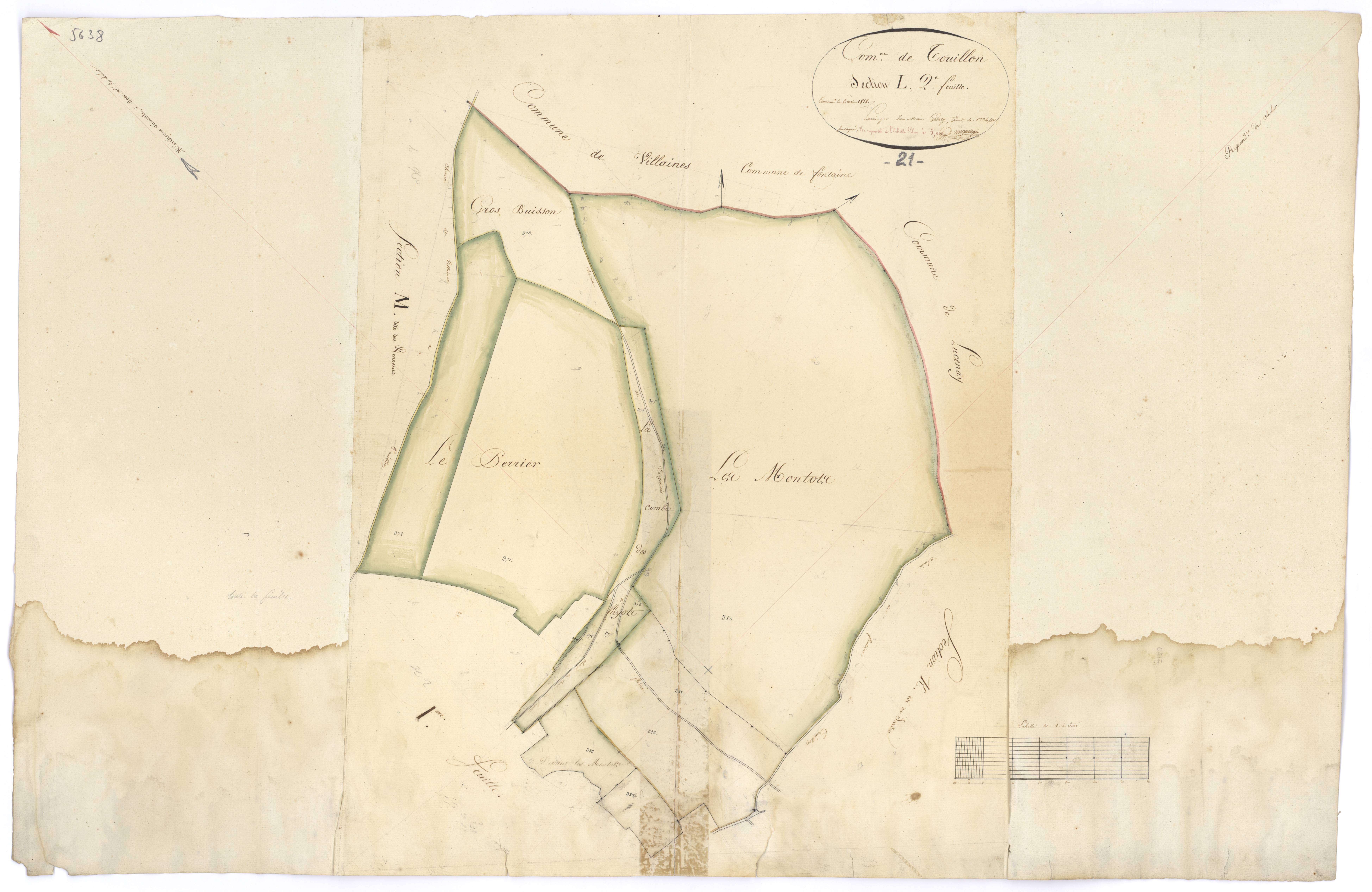 Touillon - Section L2 - 3 P PLAN 641/17