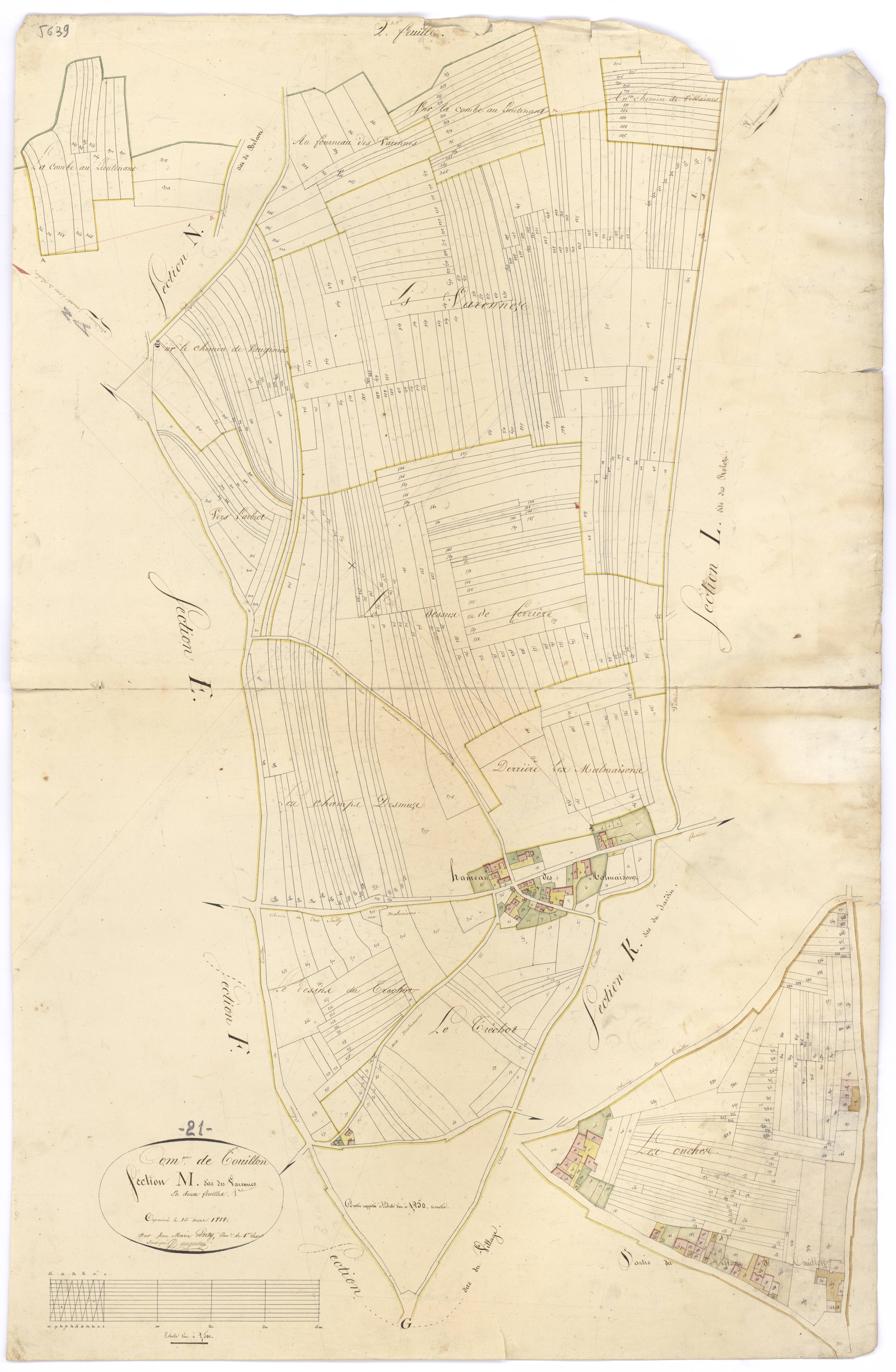 Touillon - Section M1 - 3 P PLAN 641/18