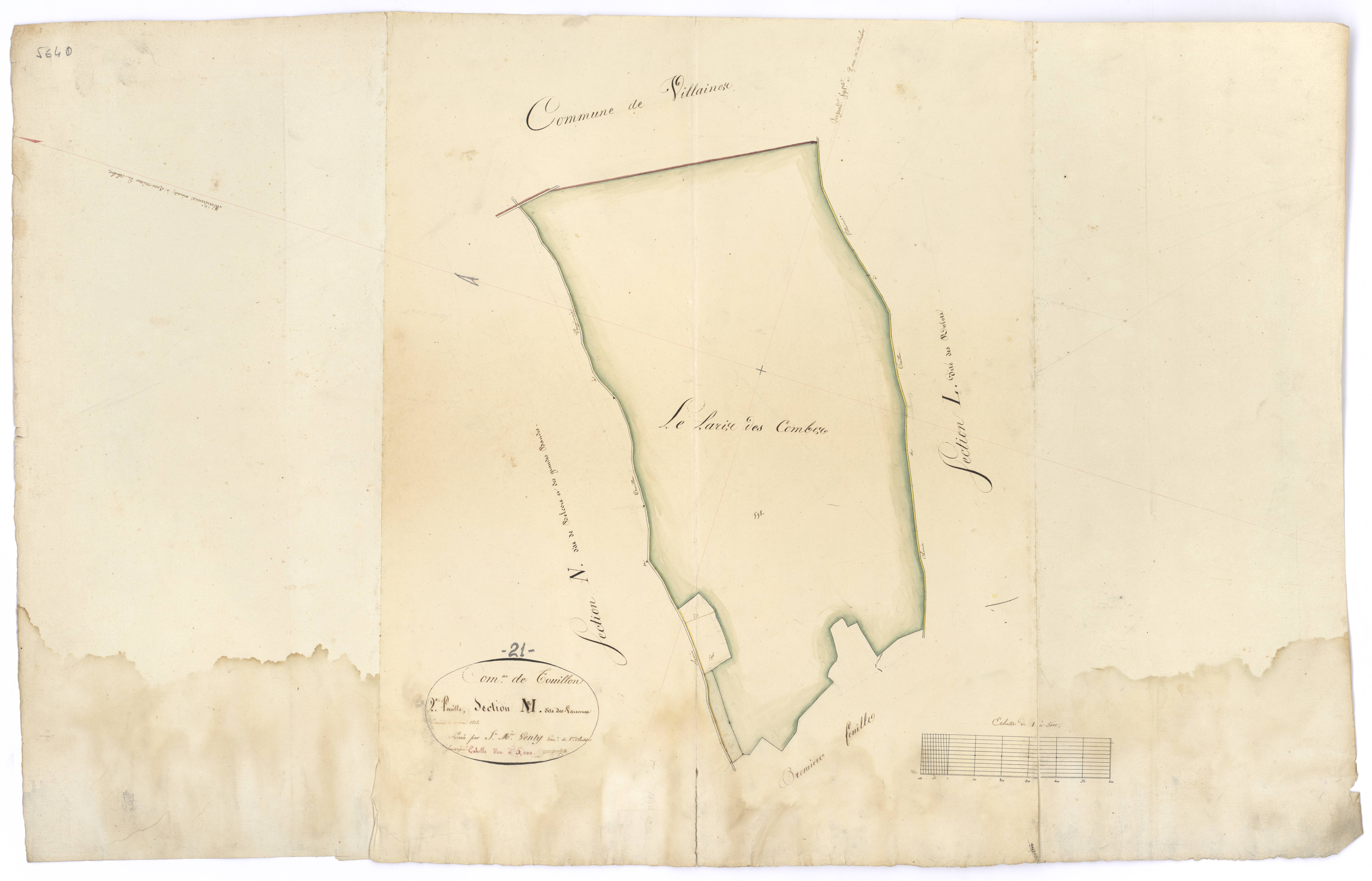 Touillon - Section M2 - 3 P PLAN 641/19