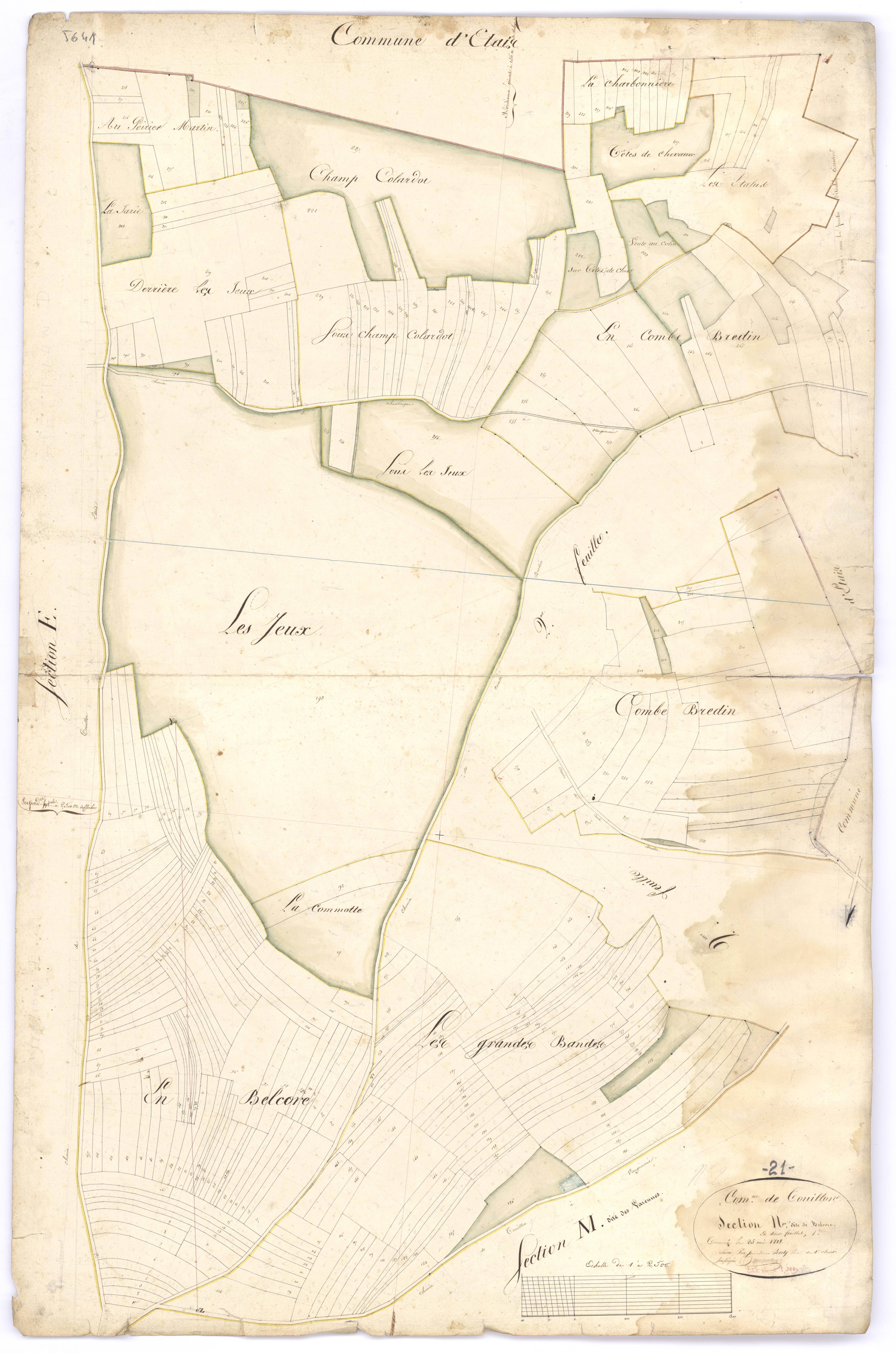 Touillon - Section N1 - 3 P PLAN 641/20