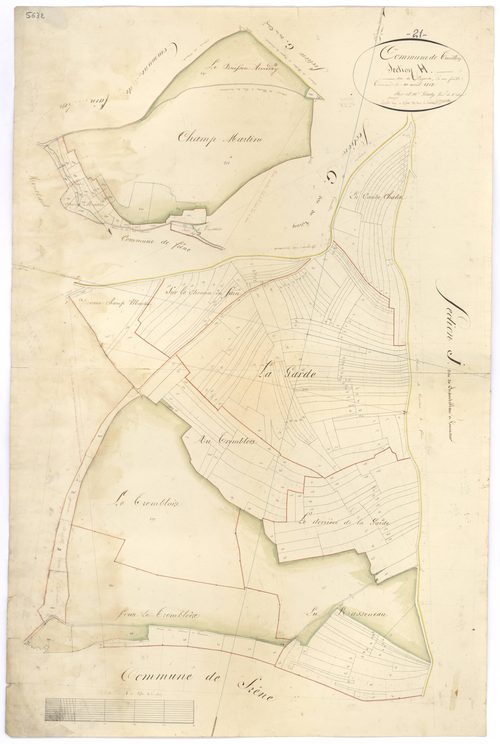 Touillon - Section H - 3 P PLAN 641/11