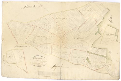 Touillon - Section J1 - 3 P PLAN 641/12