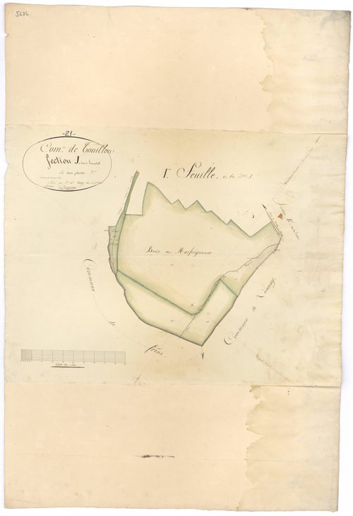 Touillon - Section J2 - 3 P PLAN 641/13