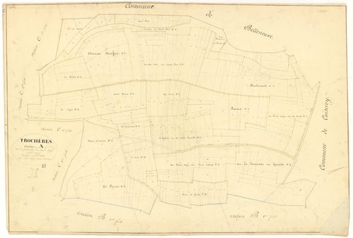 Trochères - Section A - 3 P PLAN 644/3