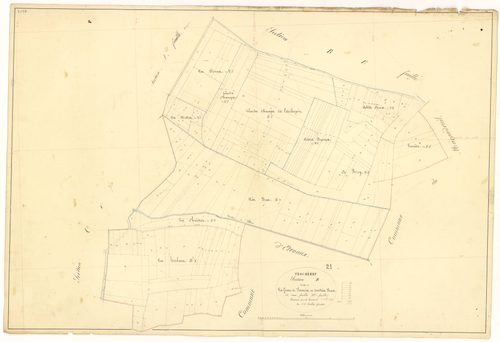 Trochères - Section B2 - 3 P PLAN 644/6