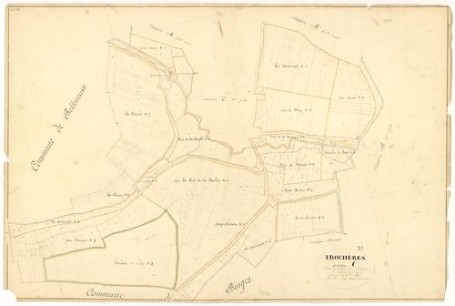Trochères - Section C1 - 3 P PLAN 644/8