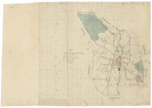 Trouhans - Tableau d'assemblage - 3 P PLAN 645/1
