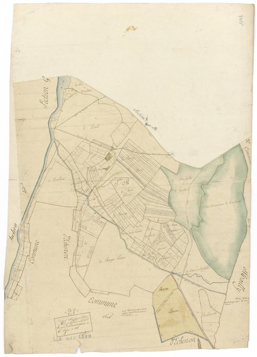 Trouhans - Section A - 3 P PLAN 645/2