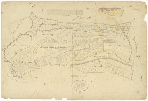 Trouhaut - Section E - 3 P PLAN 646/7