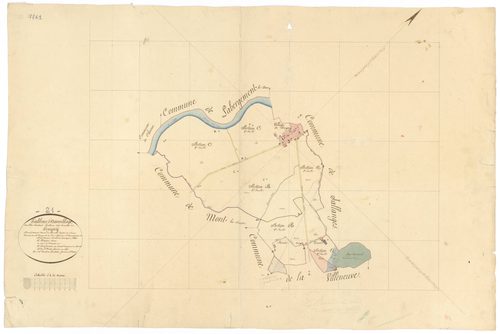 Trugny - Tableau d'assemblage - 3 P PLAN 647/1