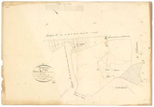 Trugny - Section B2 - 3 P PLAN 647/5