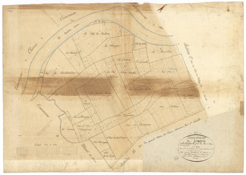 Trugny - Section C2 - 3 P PLAN 647/7