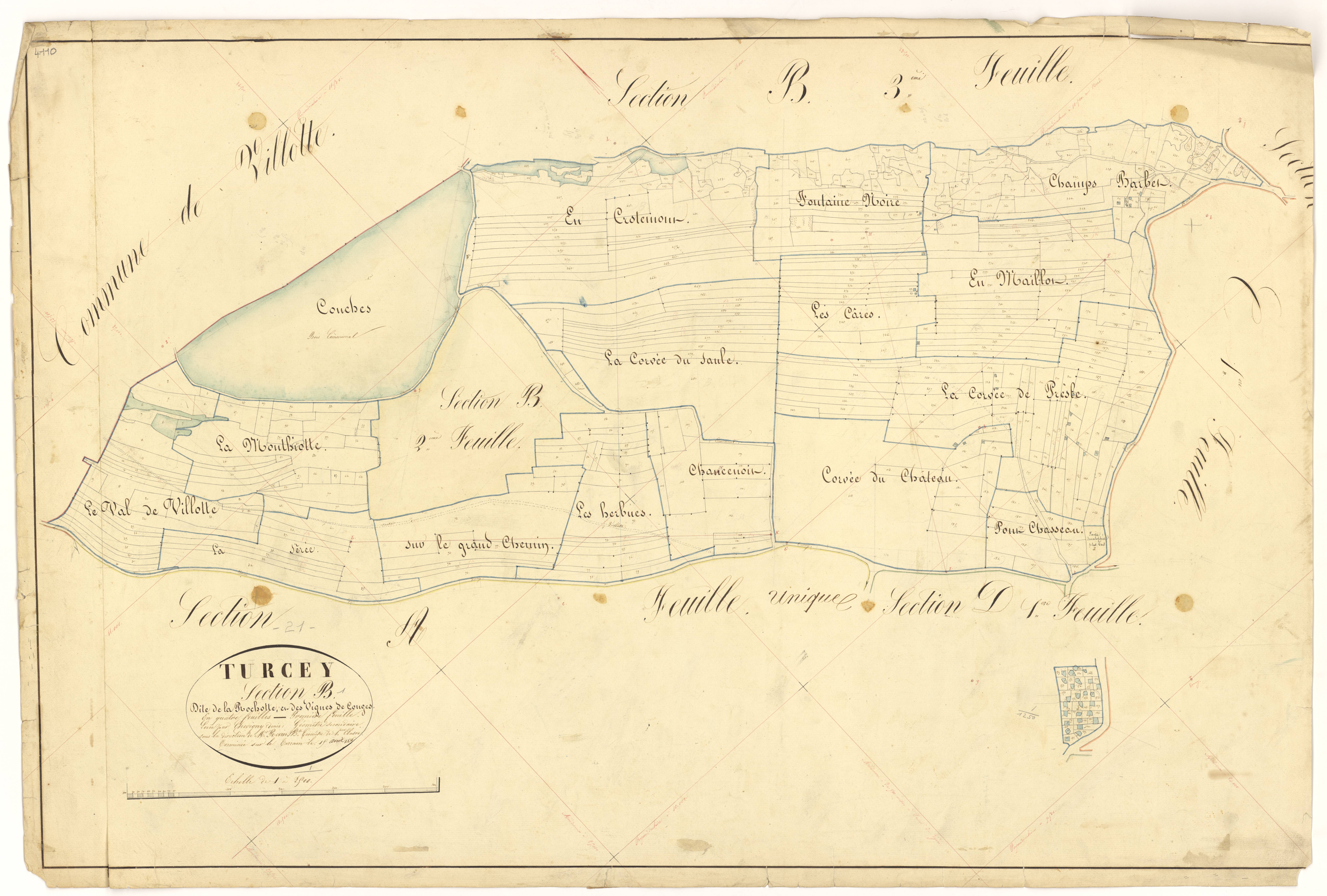 Turcey - Section B1 - 3 P PLAN 648/3