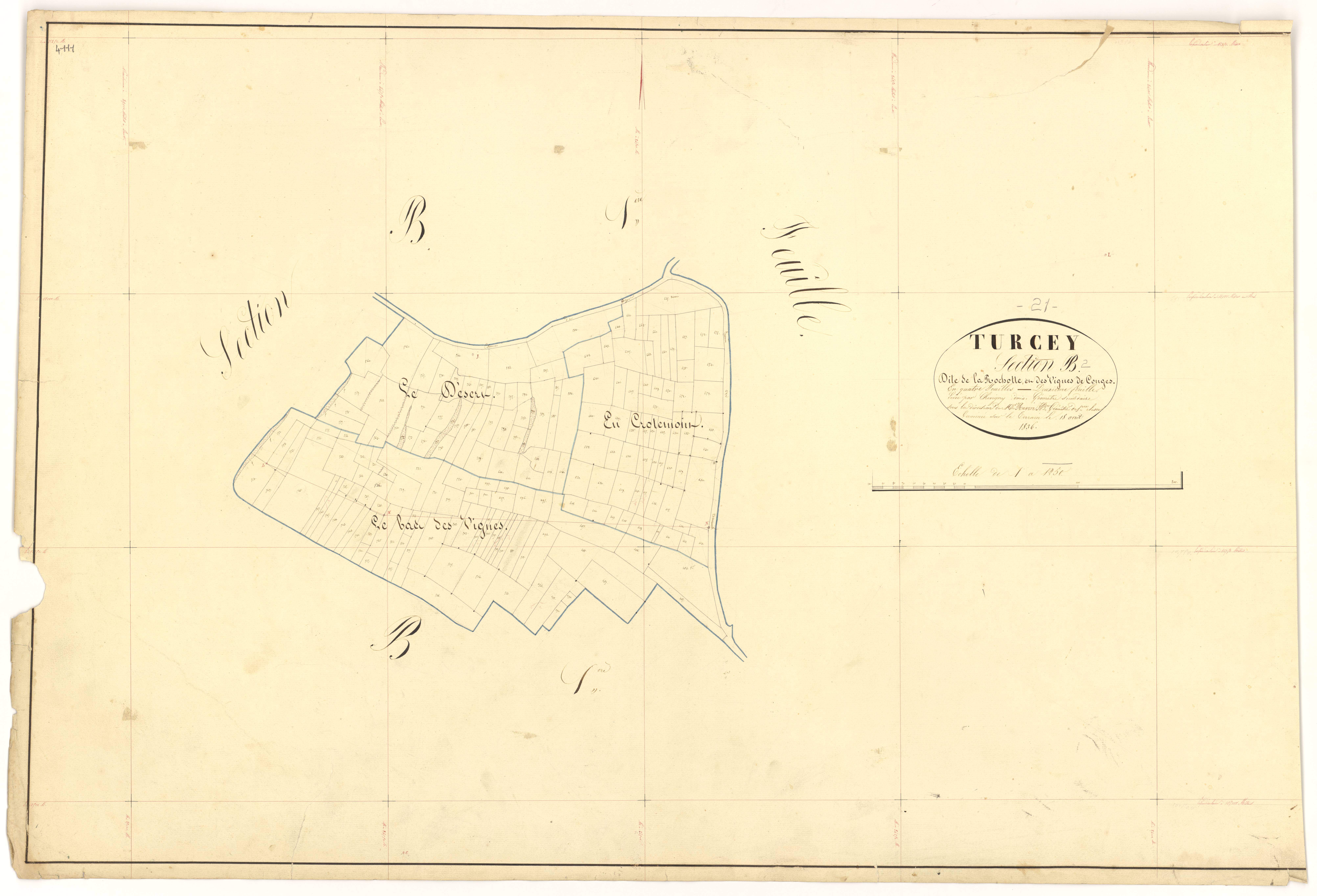 Turcey - Section B2 - 3 P PLAN 648/4