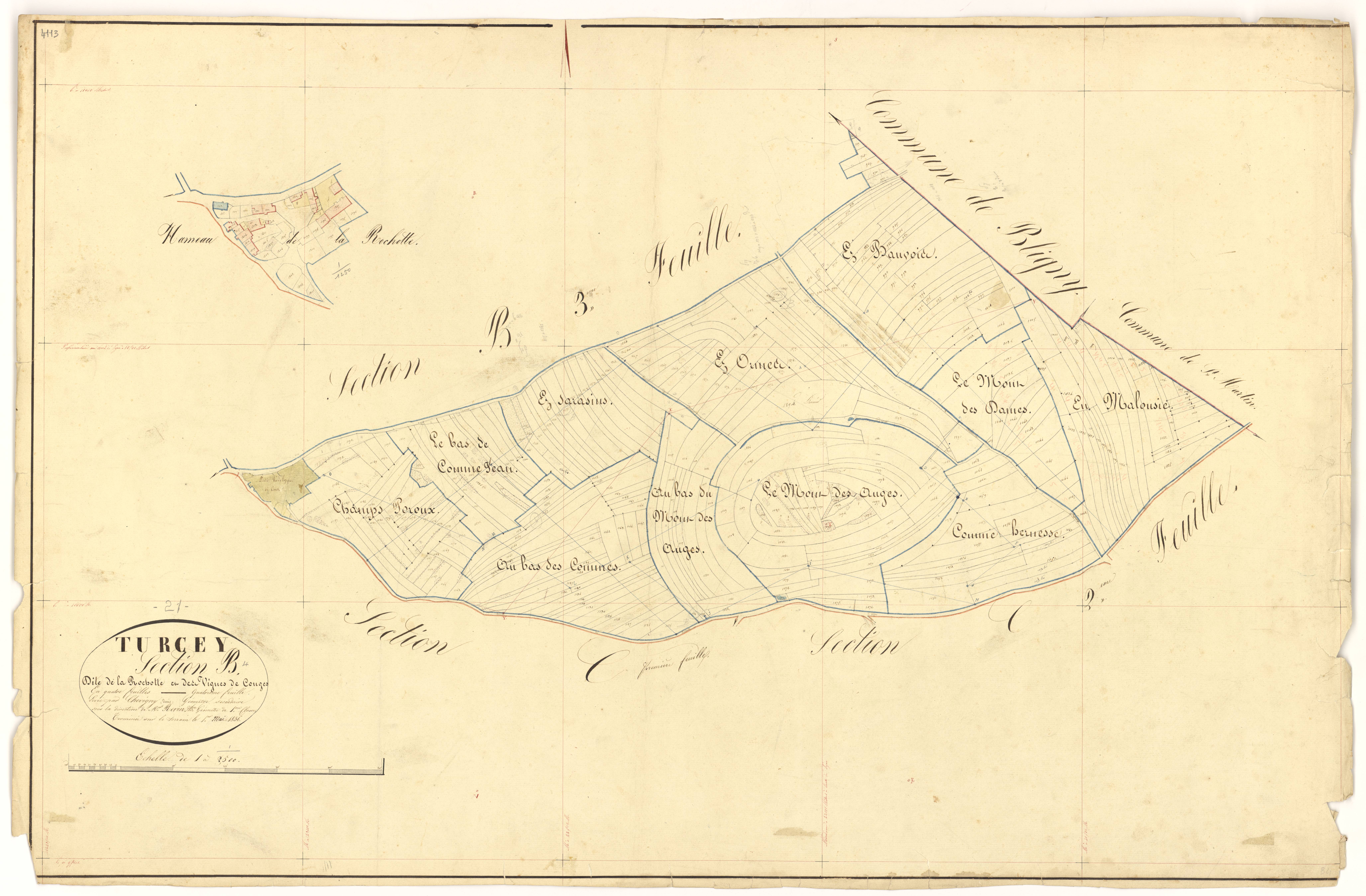 Turcey - Section B4 - 3 P PLAN 648/6