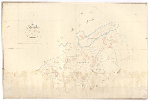 Uncey-le-Franc - Section B2 - 3 P PLAN 649/5