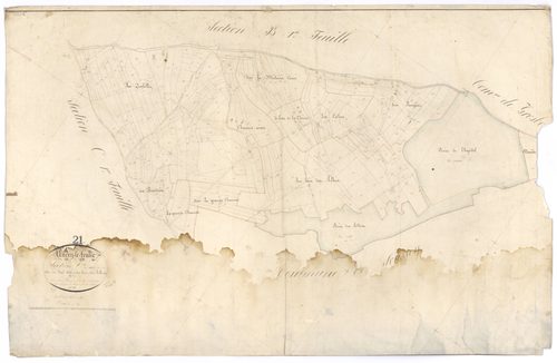 Uncey-le-Franc - Section C2 - 3 P PLAN 649/7