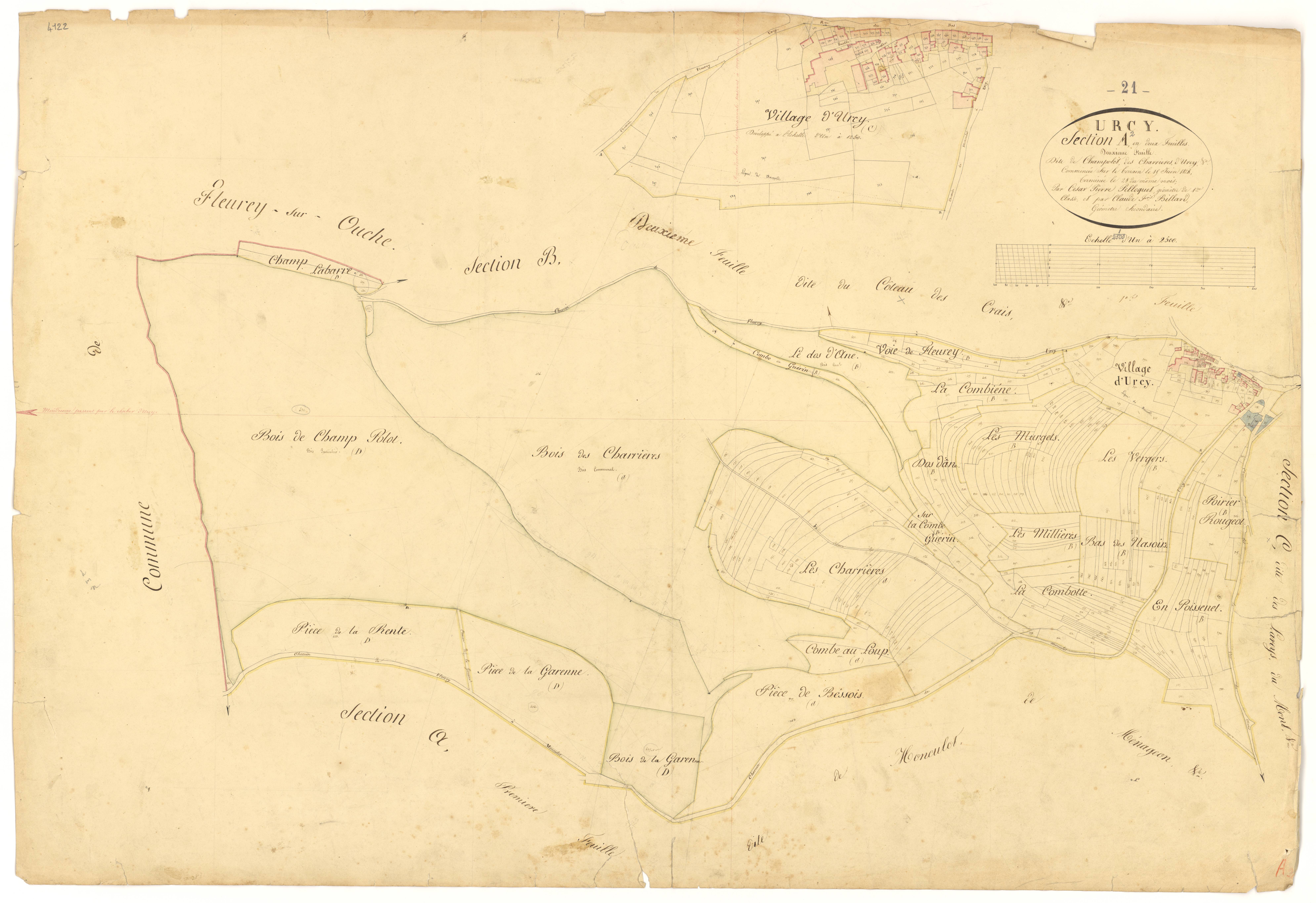 Urcy - Section A2 - 3 P PLAN 650/3