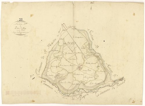Val-Suzon - Section A - 3 P PLAN 651/2