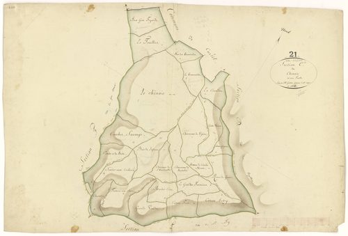 Val-Suzon - Section C - 3 P PLAN 651/4