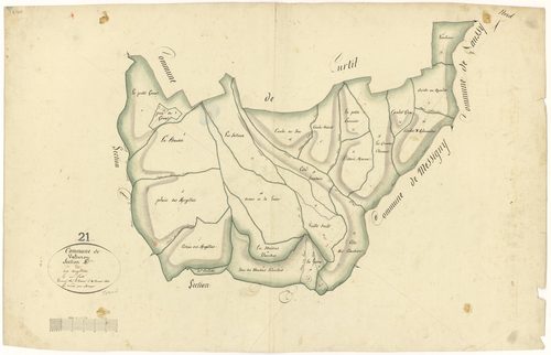 Val-Suzon - Section D - 3 P PLAN 651/5