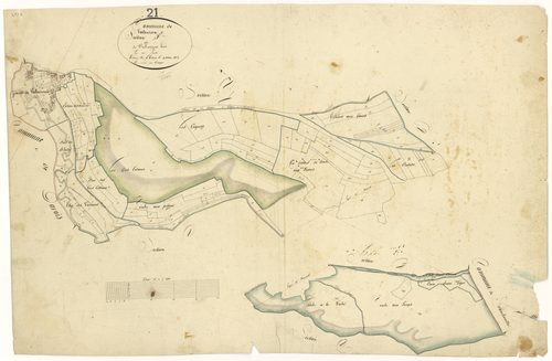 Val-Suzon - Section F - 3 P PLAN 651/7