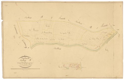 Vandenesse-en-Auxois - Section A1 - 3 P PLAN 652/2
