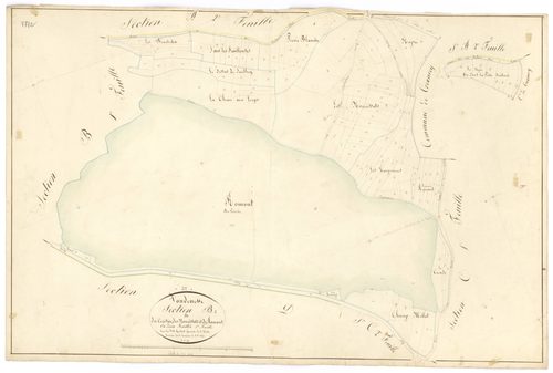 Vandenesse-en-Auxois - Section B2 - 3 P PLAN 652/5