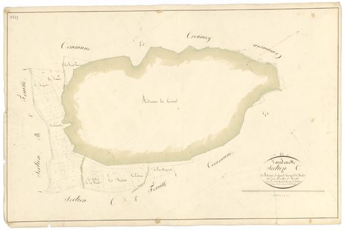 Vandenesse-en-Auxois - Section C1 - 3 P PLAN 652/6