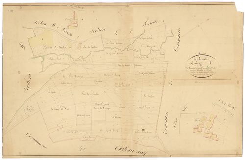 Vandenesse-en-Auxois - Section C2 - 3 P PLAN 652/7
