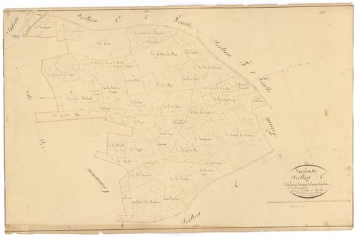 Vandenesse-en-Auxois - Section E2 - 3 P PLAN 652/10
