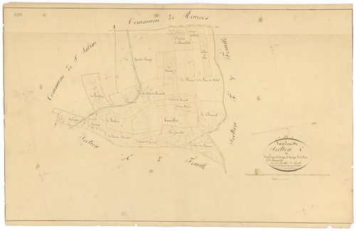 Vandenesse-en-Auxois - Section E3 - 3 P PLAN 652/11